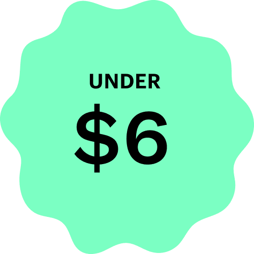 Under $6