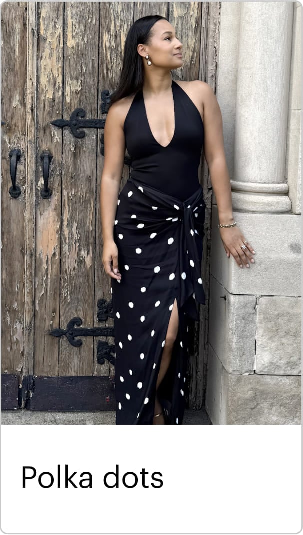 Polka dot dress