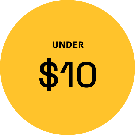 SHOP UNDER $10