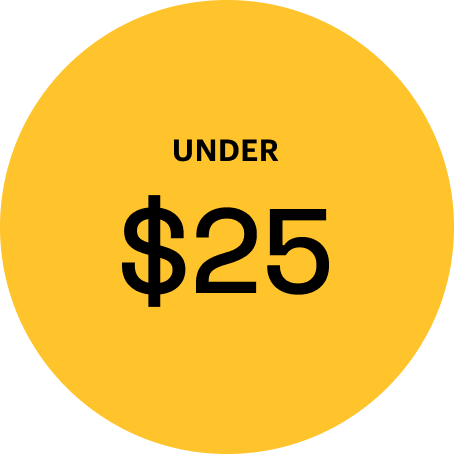 SHOP UNDER $25