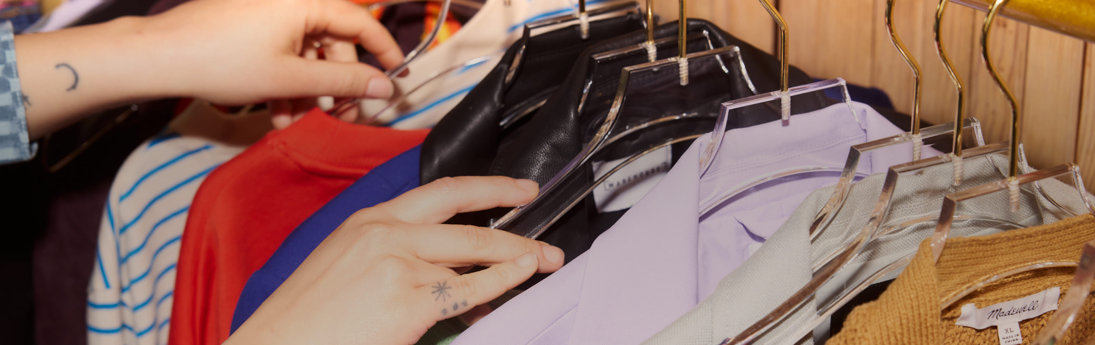 Turn clothes into cash