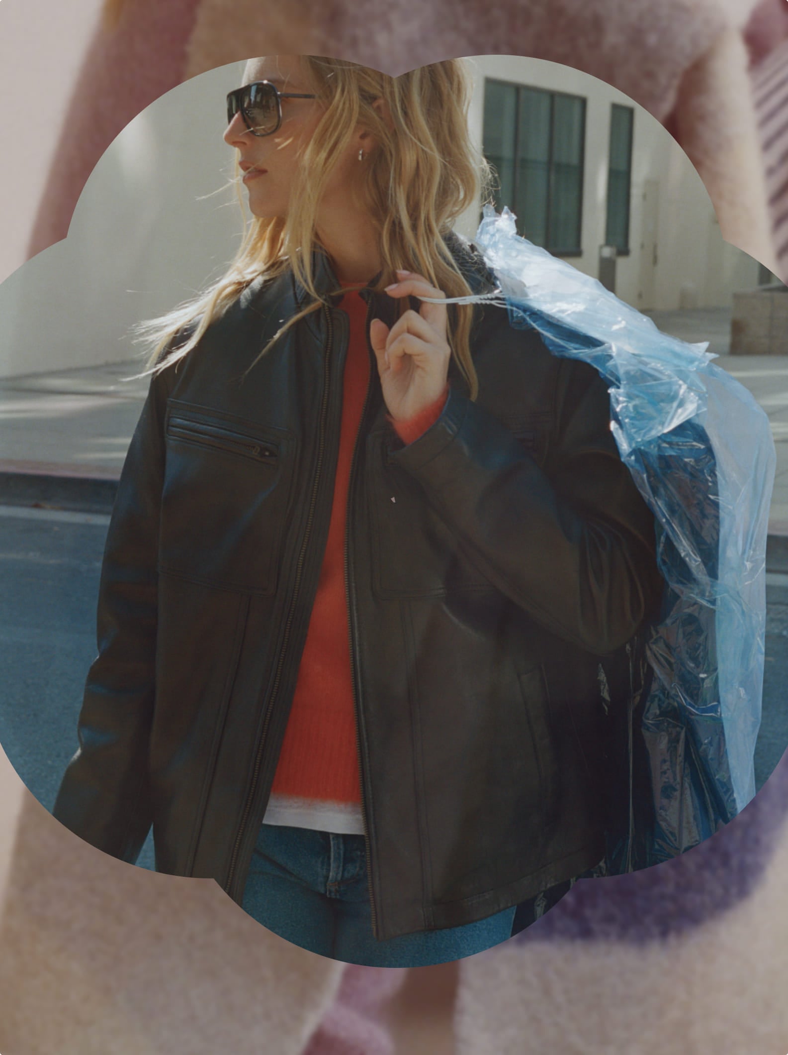 leather jacket