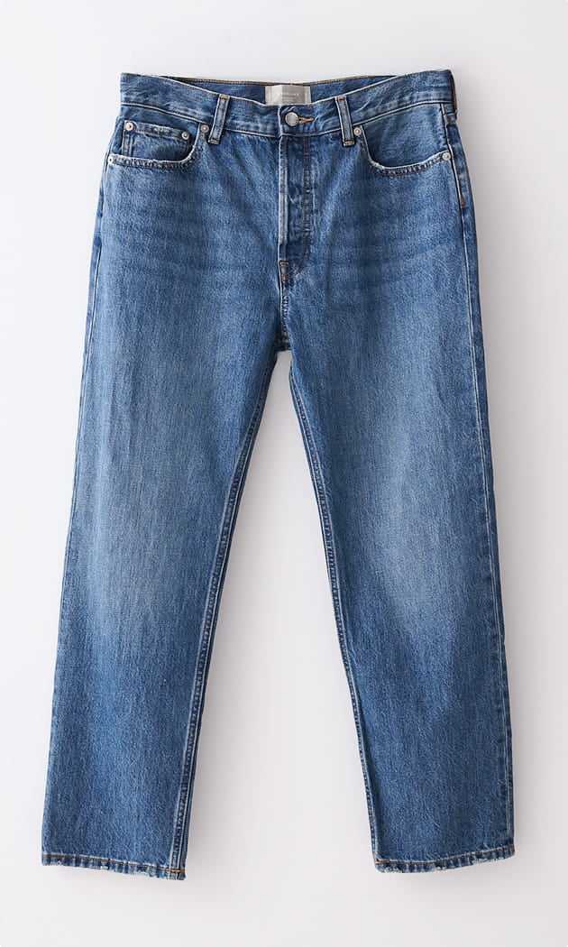 straight leg jeans