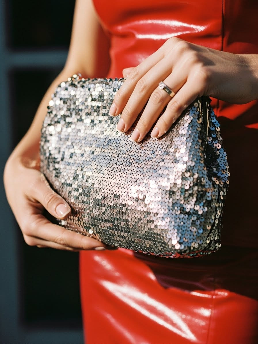 Sequin Purse