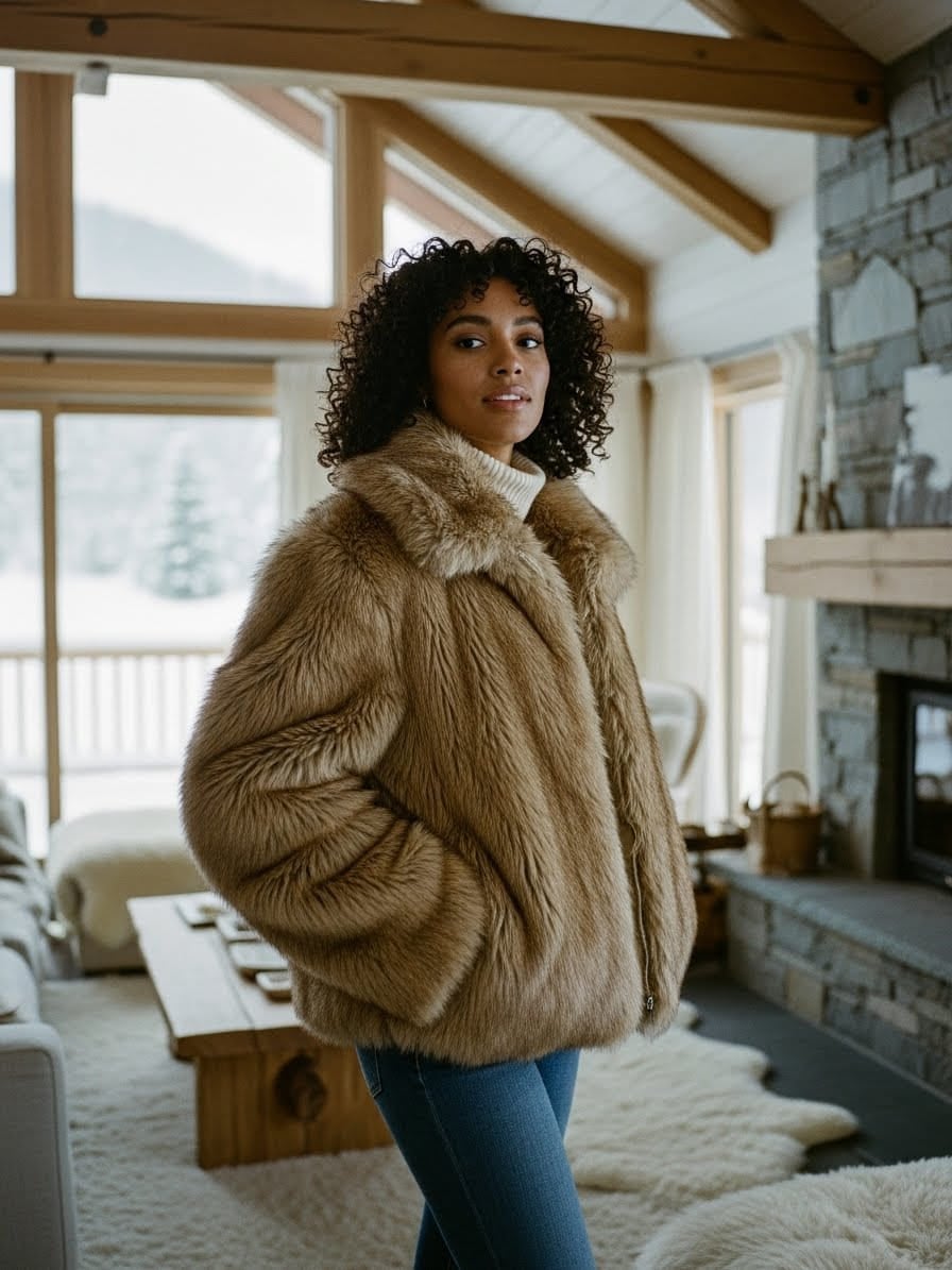 Faux-fur Jacket