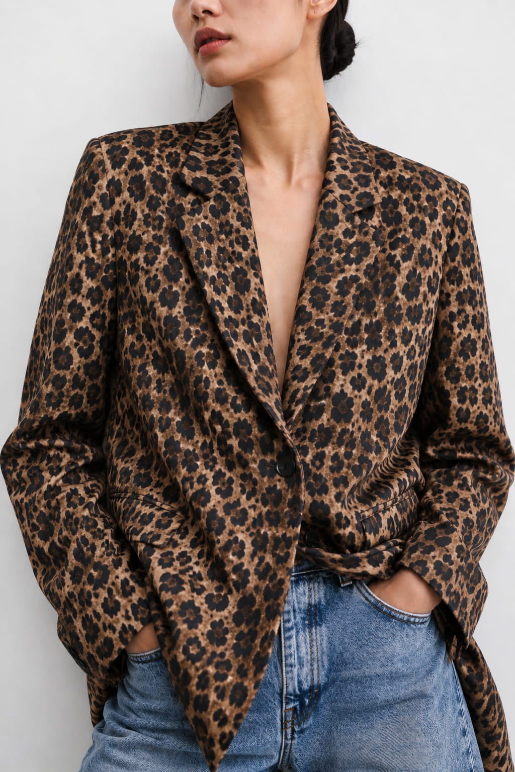 Printed Blazer