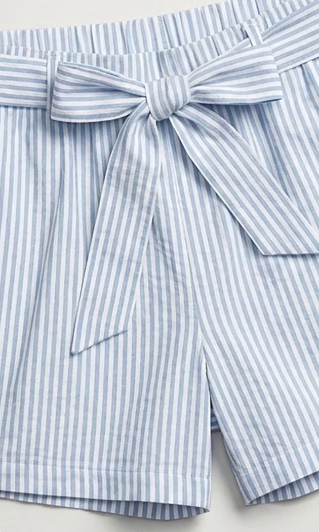 poplin shorts