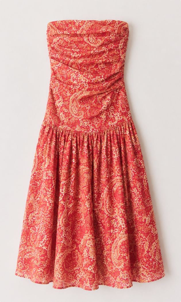 paisley dress