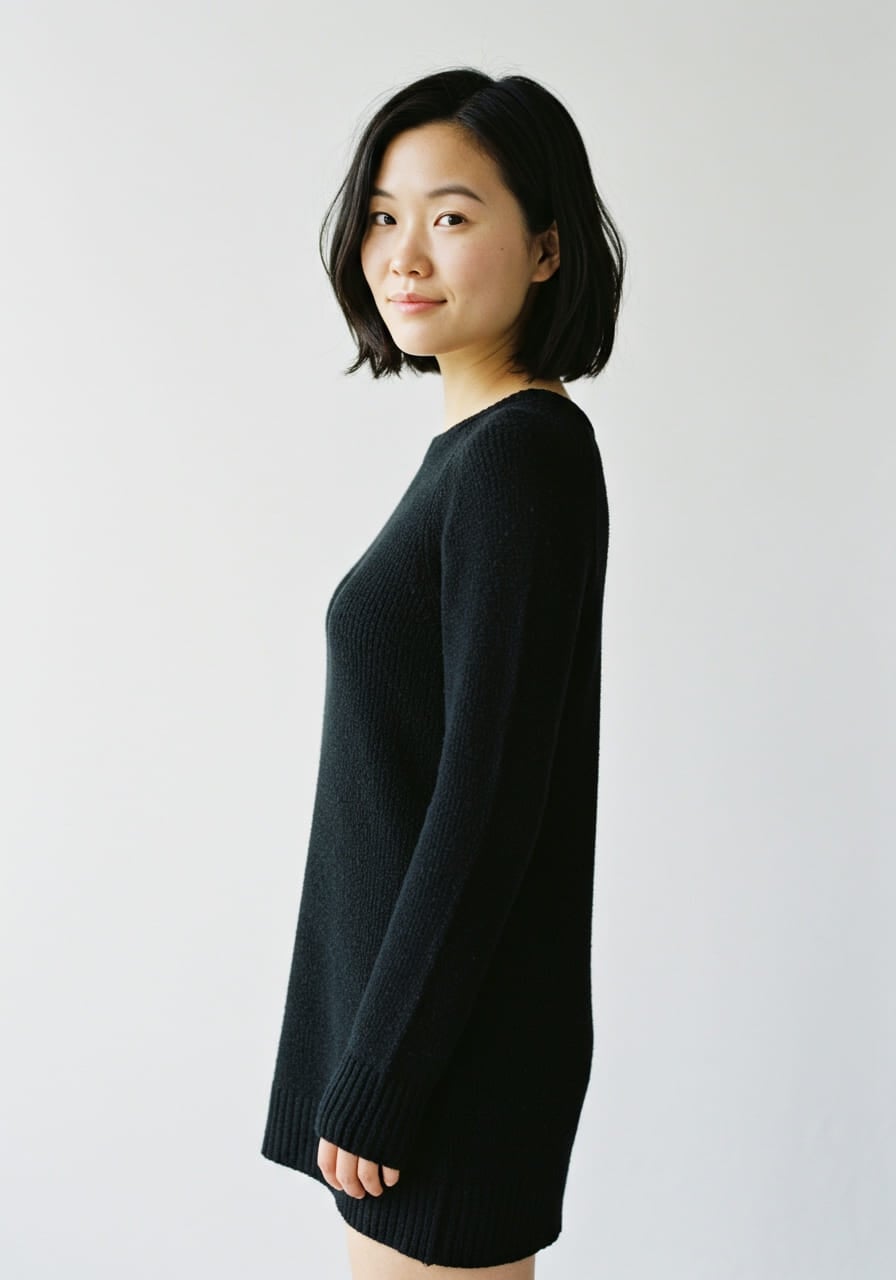 Swft Vape 3tk Plus Size Mini Sweater Dress