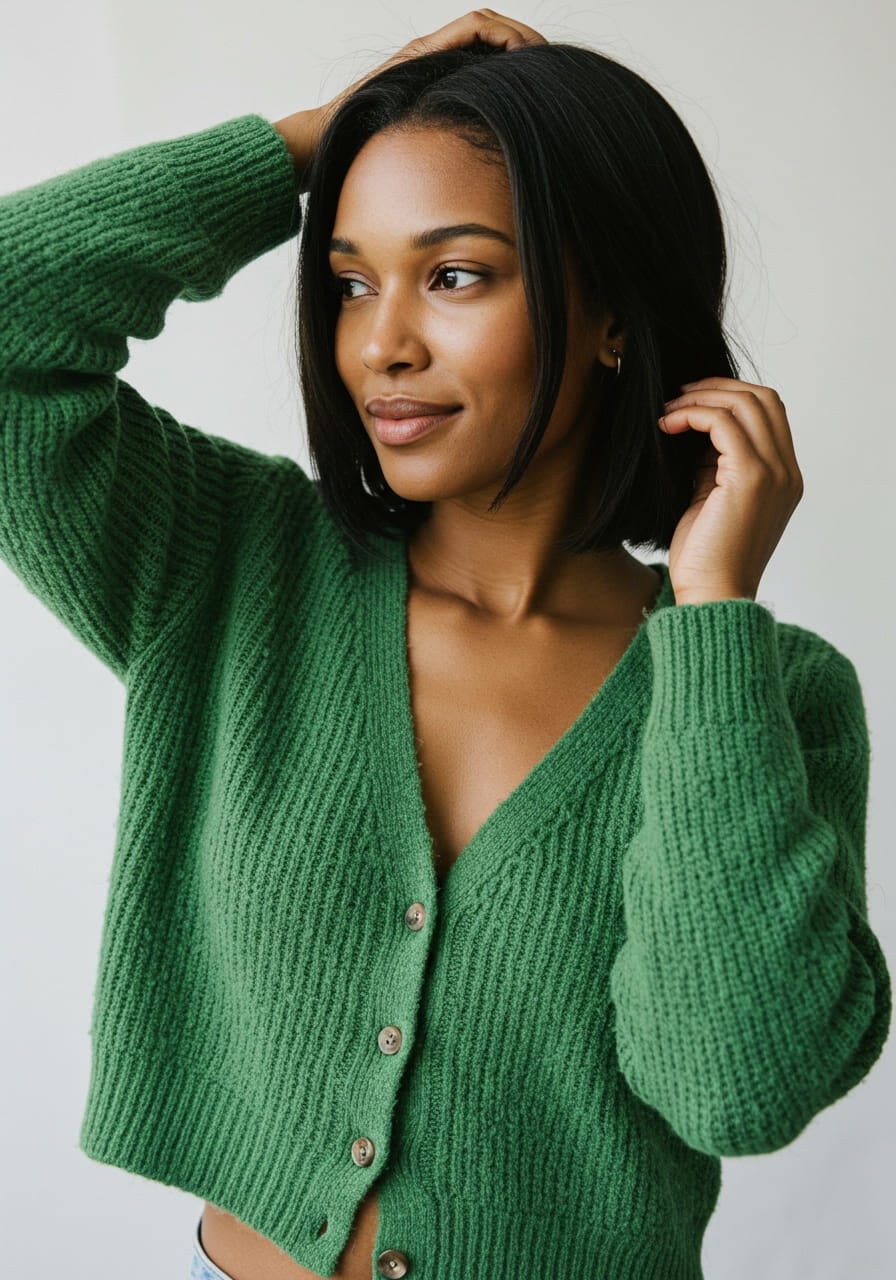 Used Green Cardigans On Sale Up To 90% Off | ThredUp