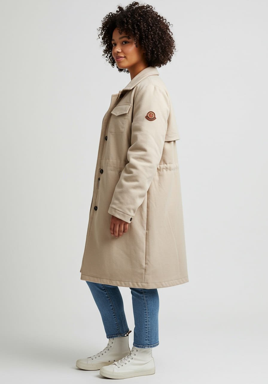 ジャケット・アウター Herlipto Classical OpenSleeve TrenchCoat Amazon.com: Wvapzxx Women Long Sheepskin Coat Spring Autumn