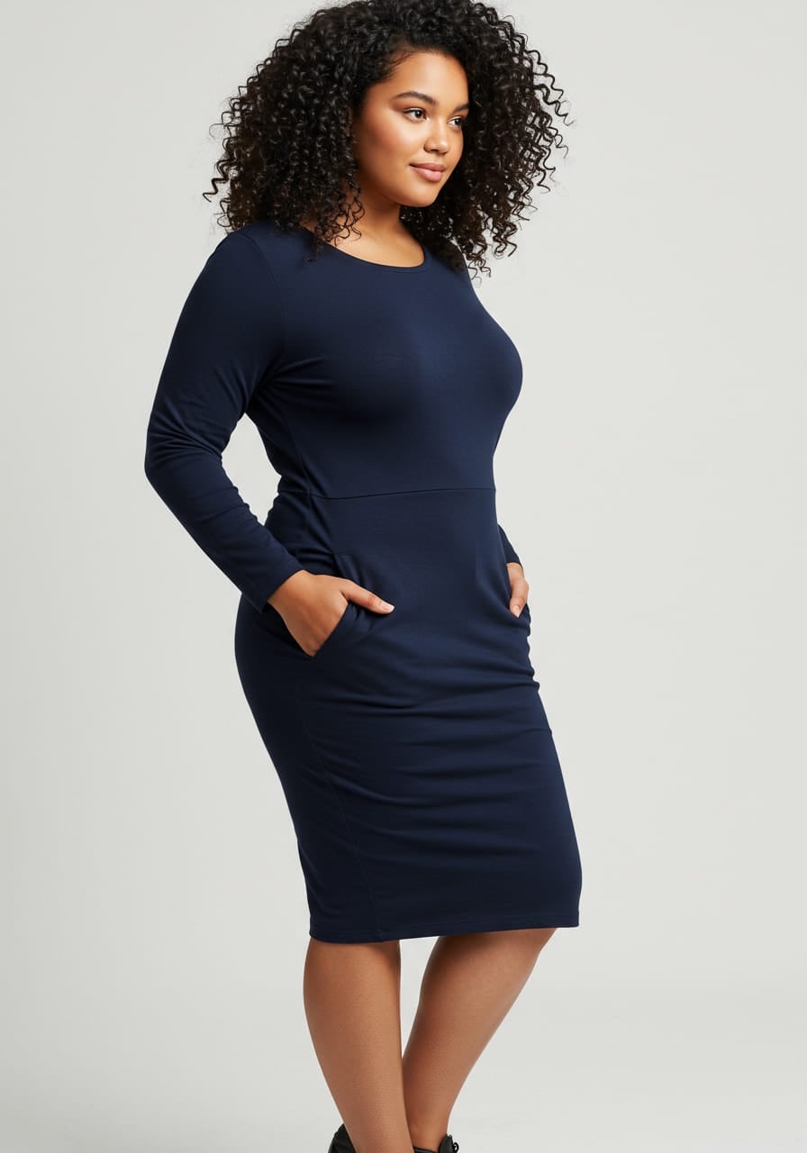 princess polly baby blue dress Blue Long Sleeve Dresses main image 0
