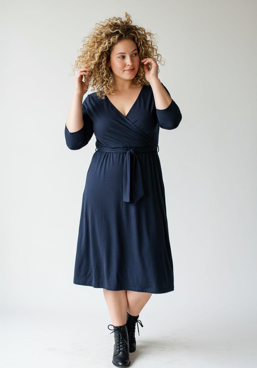 【海外限定】Hobbsワンピース☆Leonora Midi Dress, Navy Leonora Dress | Hobbs US |