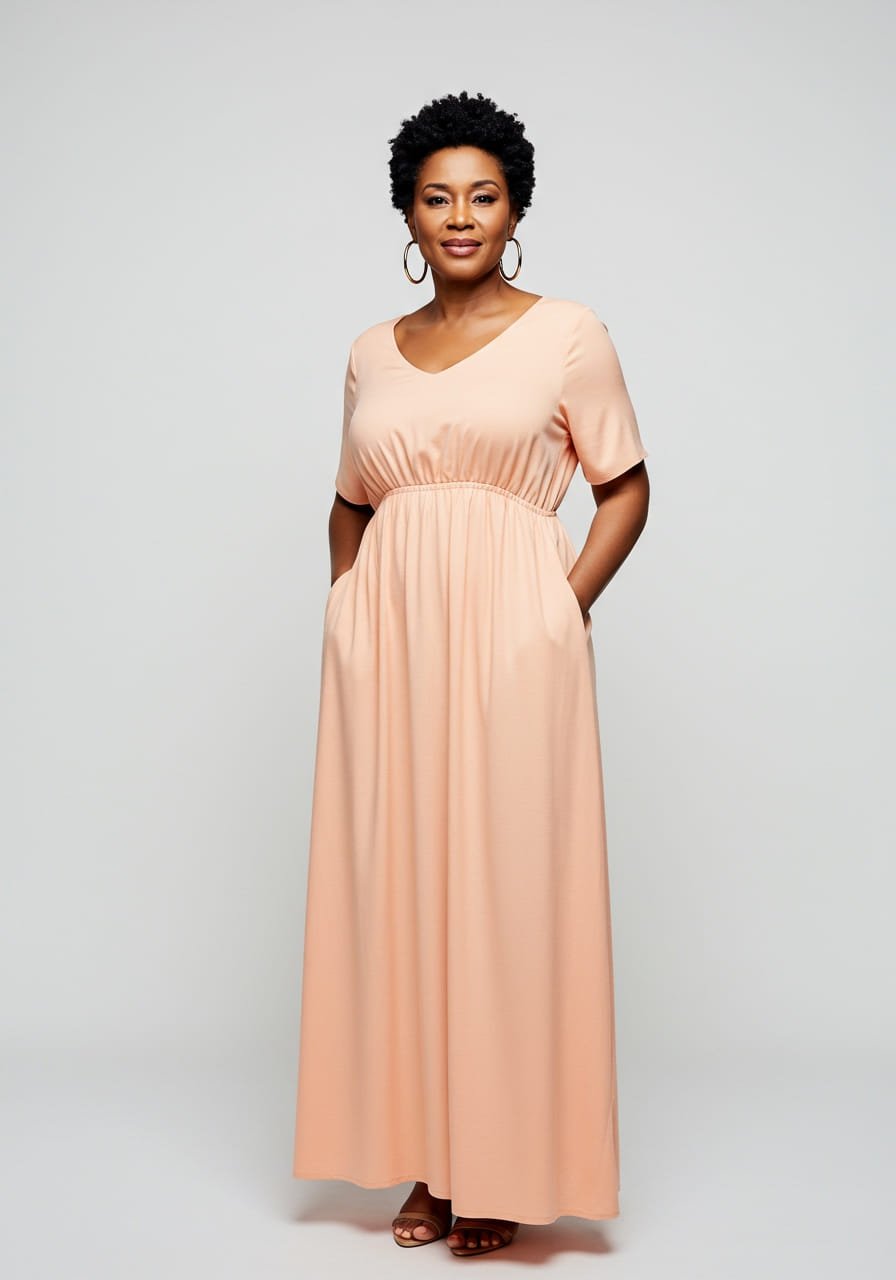 Used Peach Midi Dresses On Sale Up To 90% Off | ThredUp