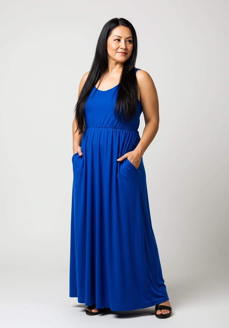 princess polly baby blue dress Blue Breeze Maxi Dress – ceesaybanjul