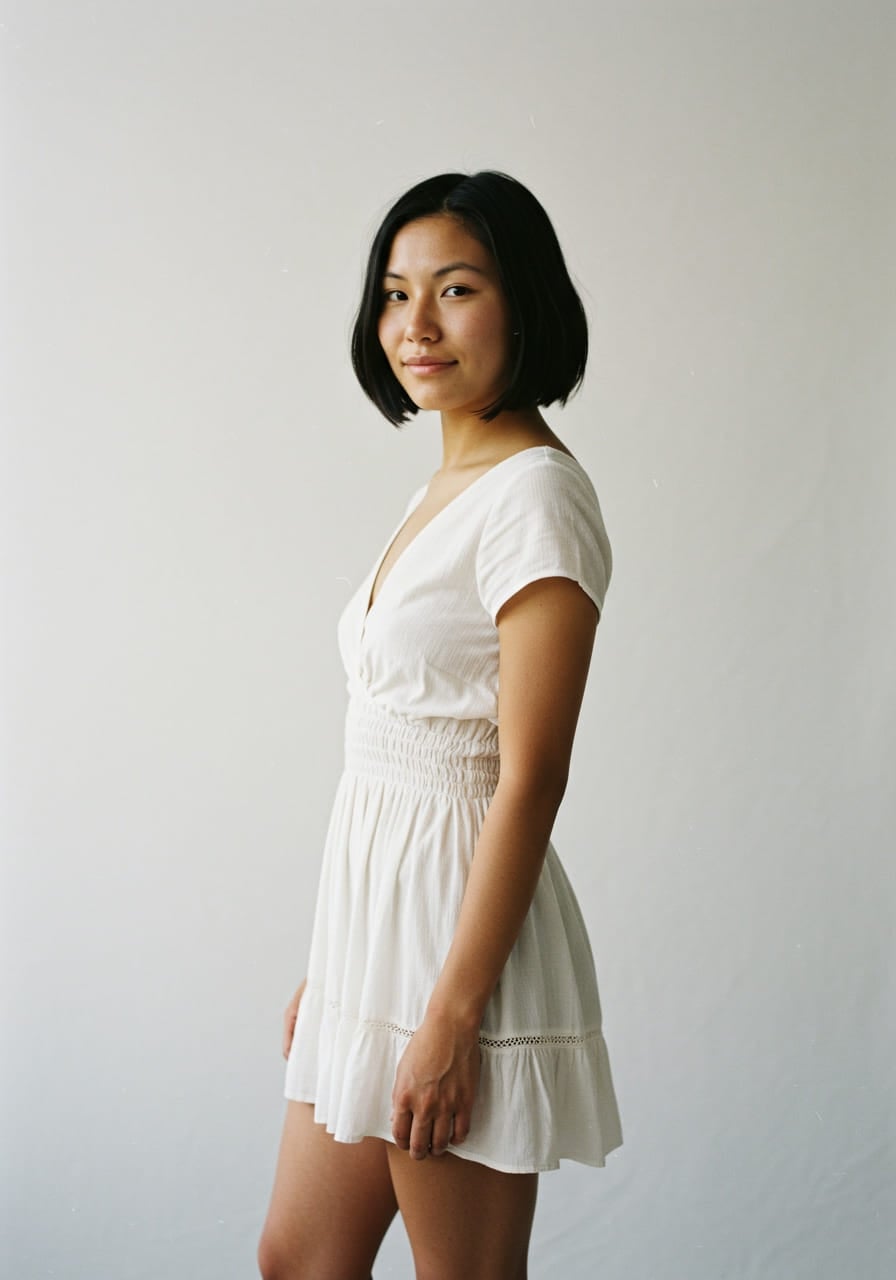 Used White A Line Dresses On Sale Up To 90% Off | ThredUp