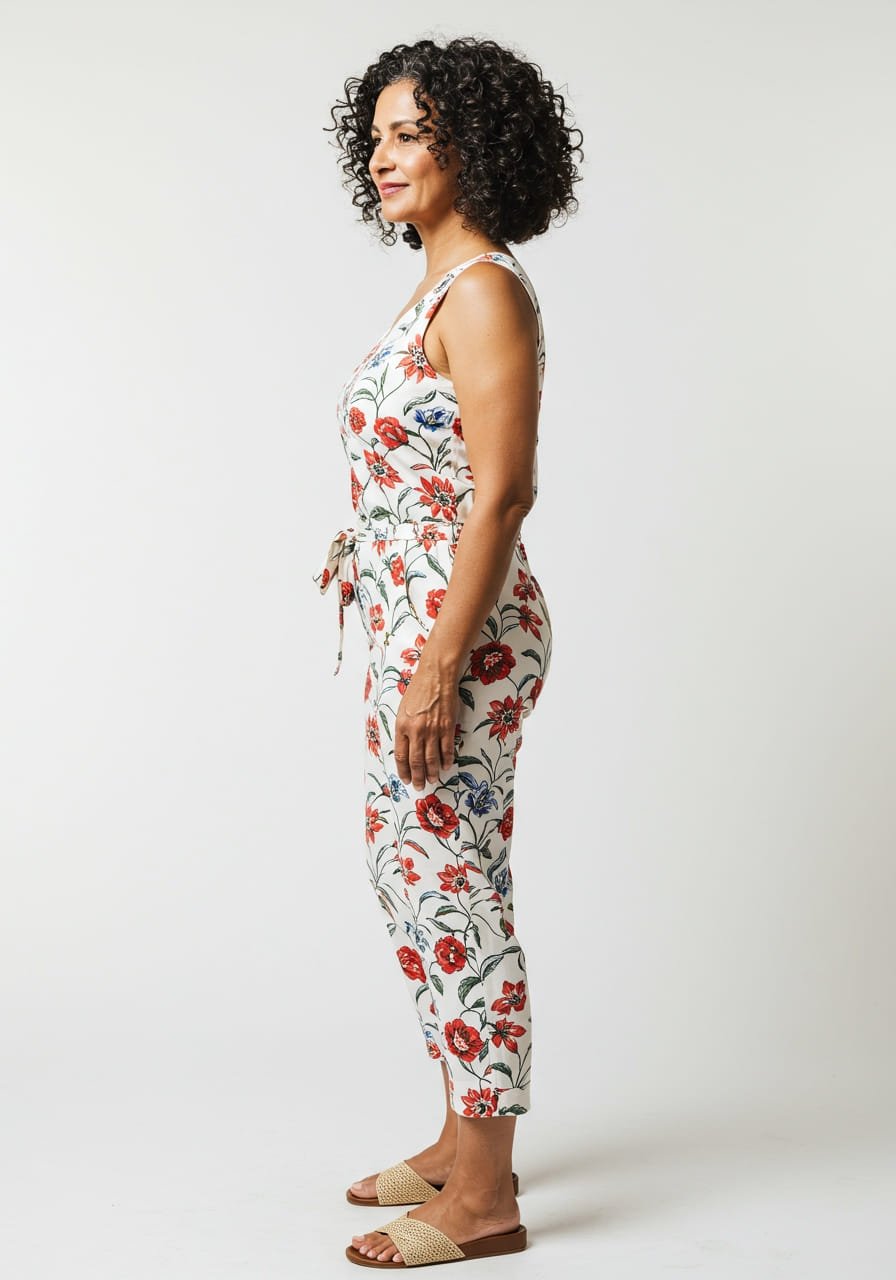 【LE CIEL BLEU】Front Twisted Jumpsuit LE CIEL BLEU 23SS Front Twisted Jumpsuit