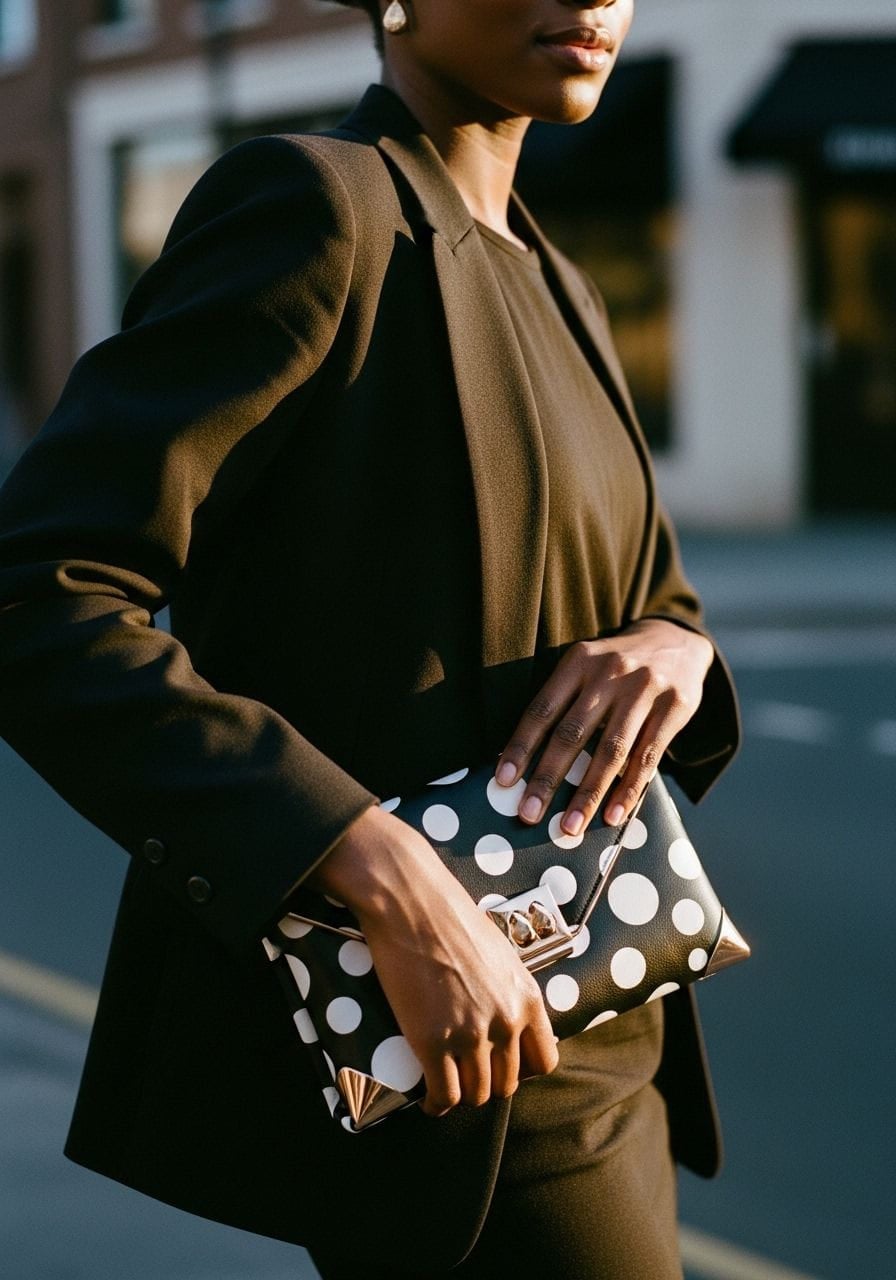 Dot Clutch Bag
