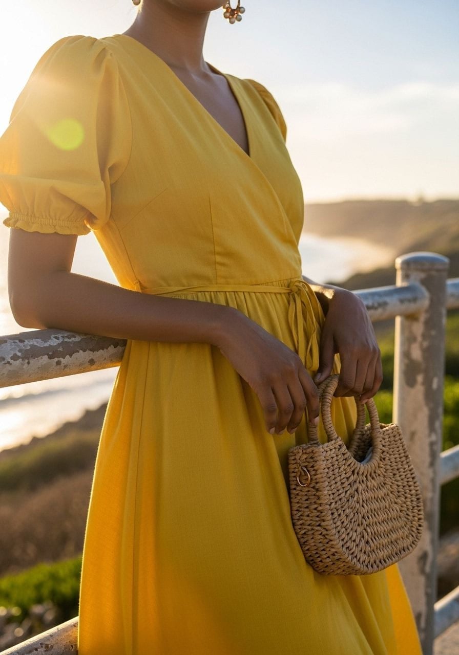 Raffia Purse